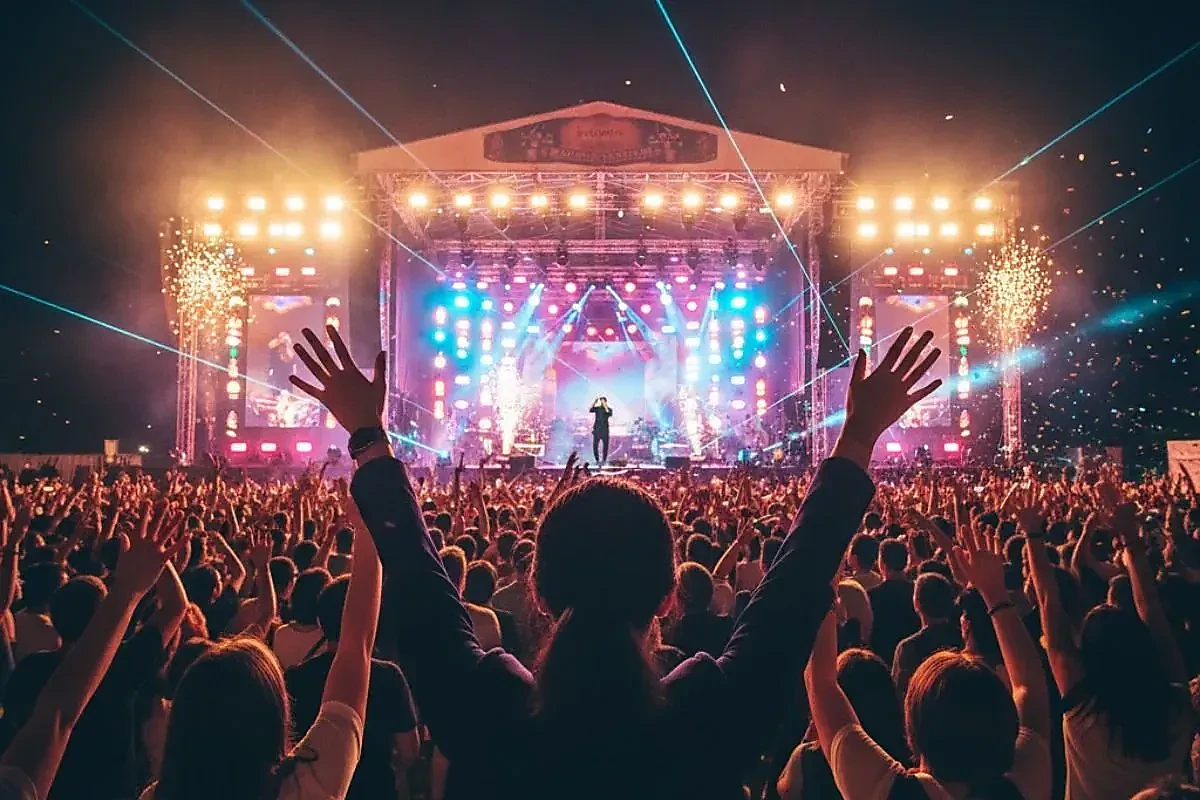 Pacotes para shows e festivais